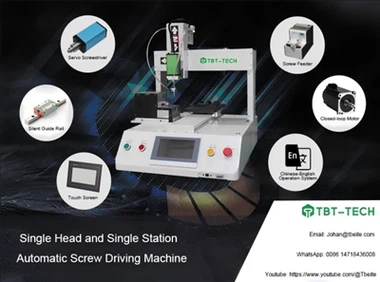 Banchtop a 3 assi ad alto costo a 3 assi da banco di cacciavite automatico